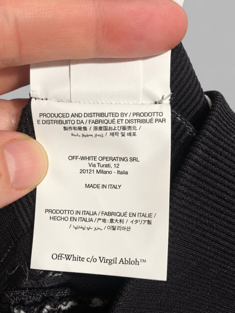 Off-White Off Stamp Seamless Legging – Black / White – M/L - Picture 2 of 7